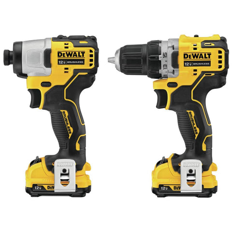 DEWALT DCK221F2 charging dock highlighting quick recharge between tasks