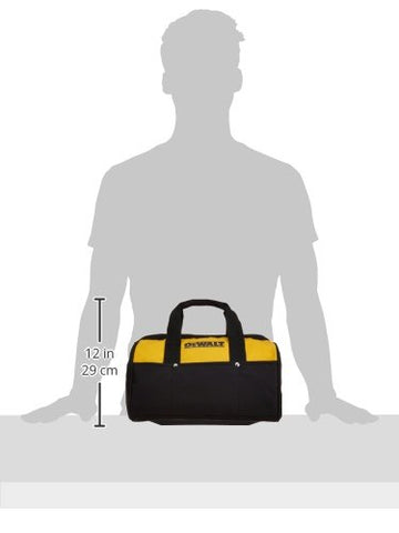 DEWALT DCL040 LED work light with hook for hands-free illumination.