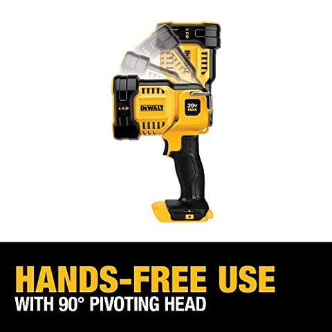 DEWALT DCL043 durable housing withstands rough handling.