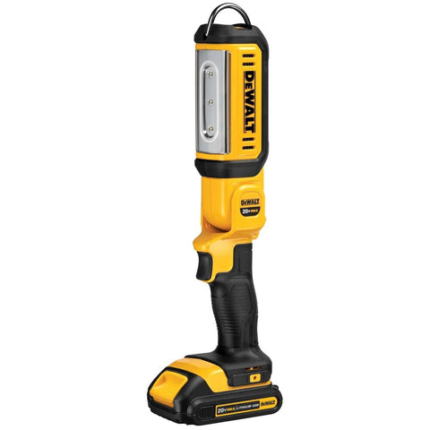 DEWALT DCL050 nine-position head directs light precisely where needed.