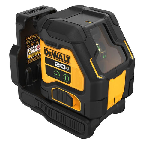 DEWALT DCLE34021B extended range supports long-distance layout with detector when needed.