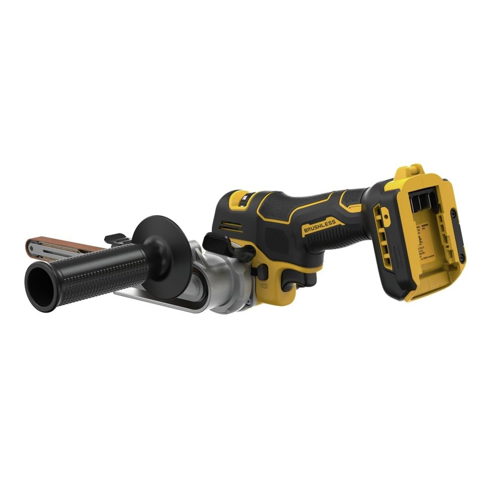 DEWALT DCM200B compact storage position for organized tool bag.