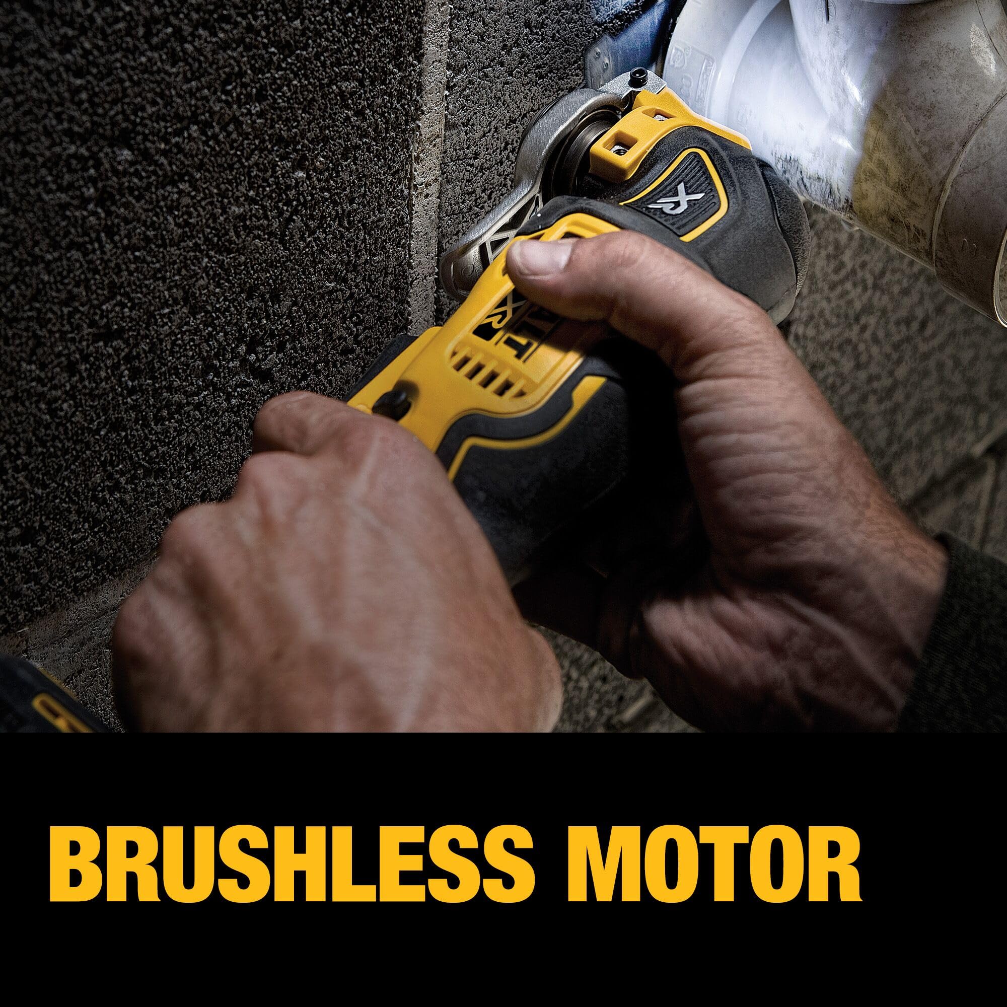 DEWALT DCS356C1 universal adaptor compatibility expands accessory options