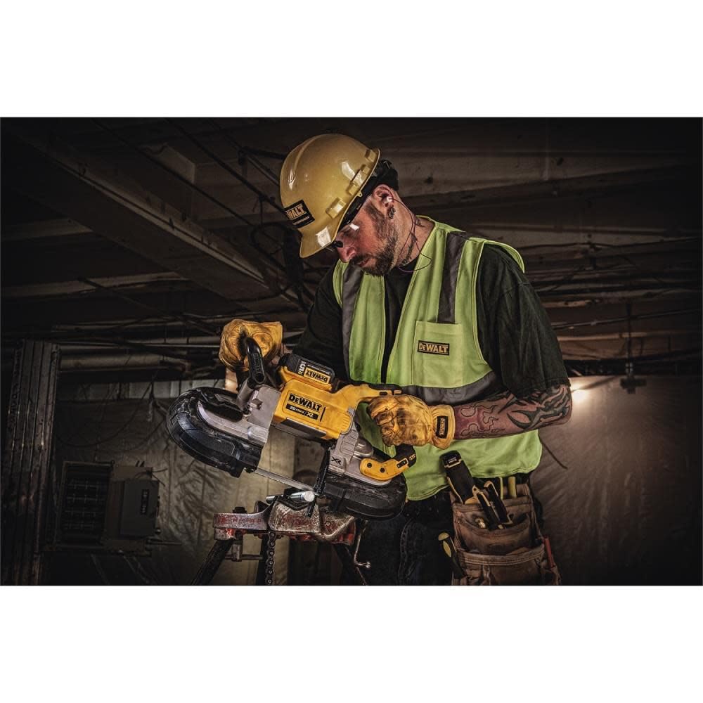 DEWALT DCS374P2 brushless motor delivers efficient performance and durability