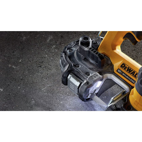 DEWALT DCS375B 1-3/4 inch cut capacity for small-diameter metal