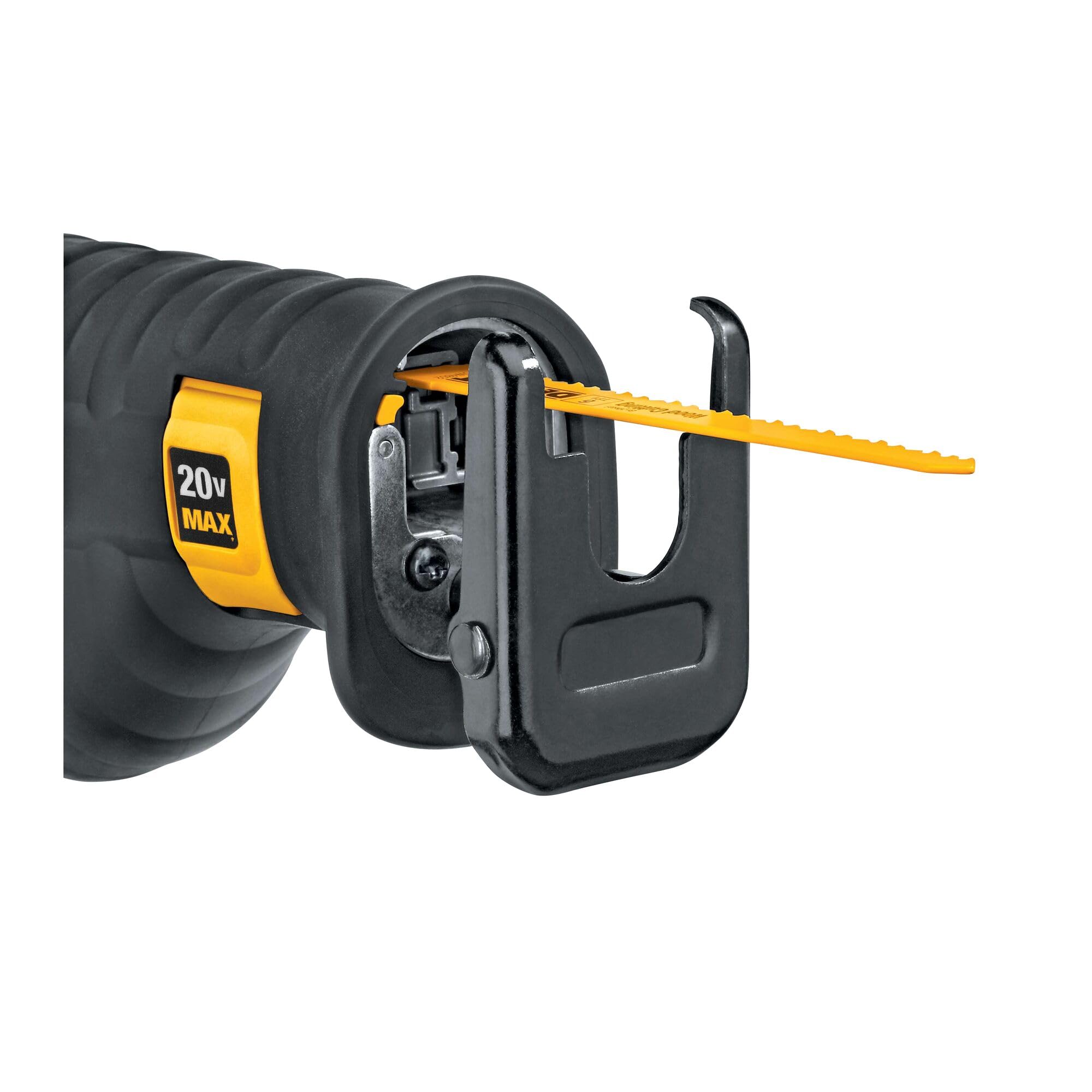 DEWALT DCS380P1 double oil sealed shaft resists contamination for durability