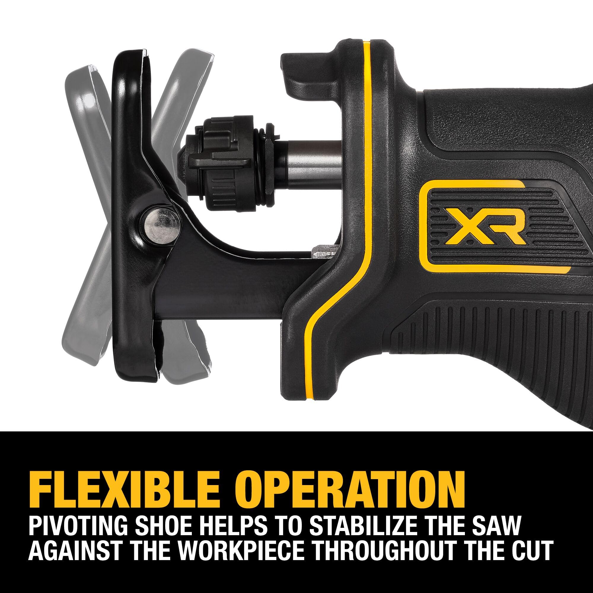 Two-finger trigger control for comfortable one-handed use.