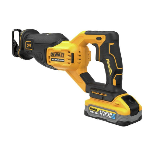 2-finger trigger on DEWALT DCS382H1 provides smooth control and adjustable speed.