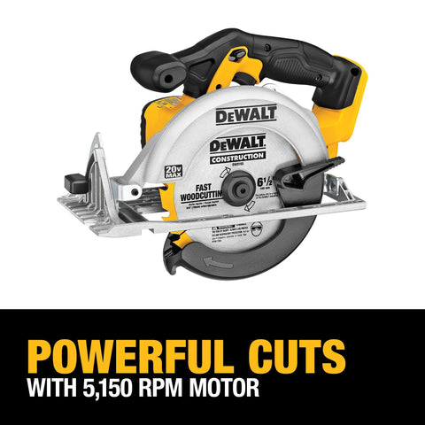 DEWALT DCS391P1 magnesium shoe for durability and lighter weight on site