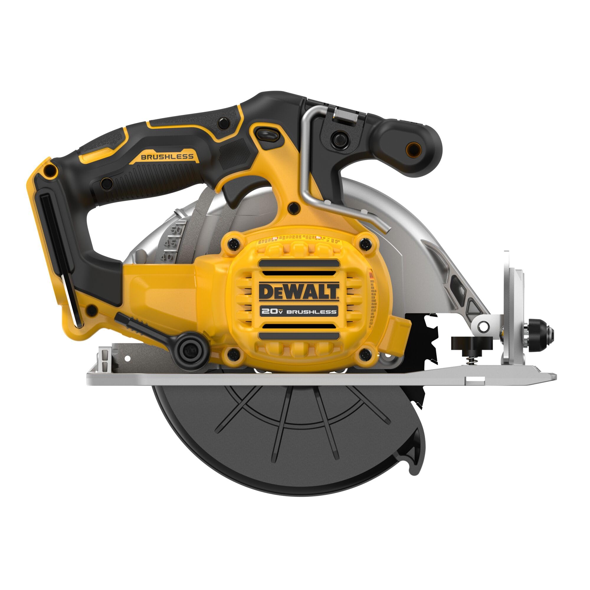 DEWALT DCS565B compact design enables easy maneuvering in tight spaces.