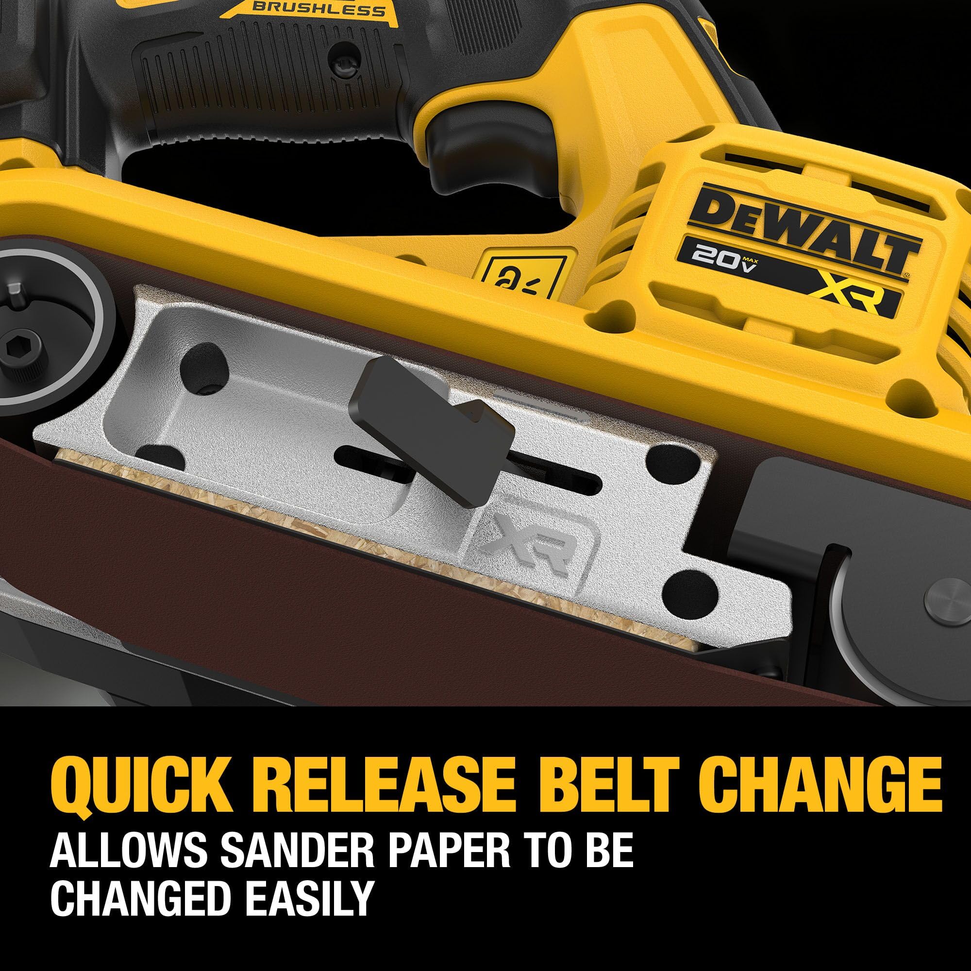 DEWALT DCW220B 25-speed dial for precise control
