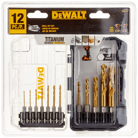 DEWALT DD5152 pilot point tip delivers precise starts with reduced walking.