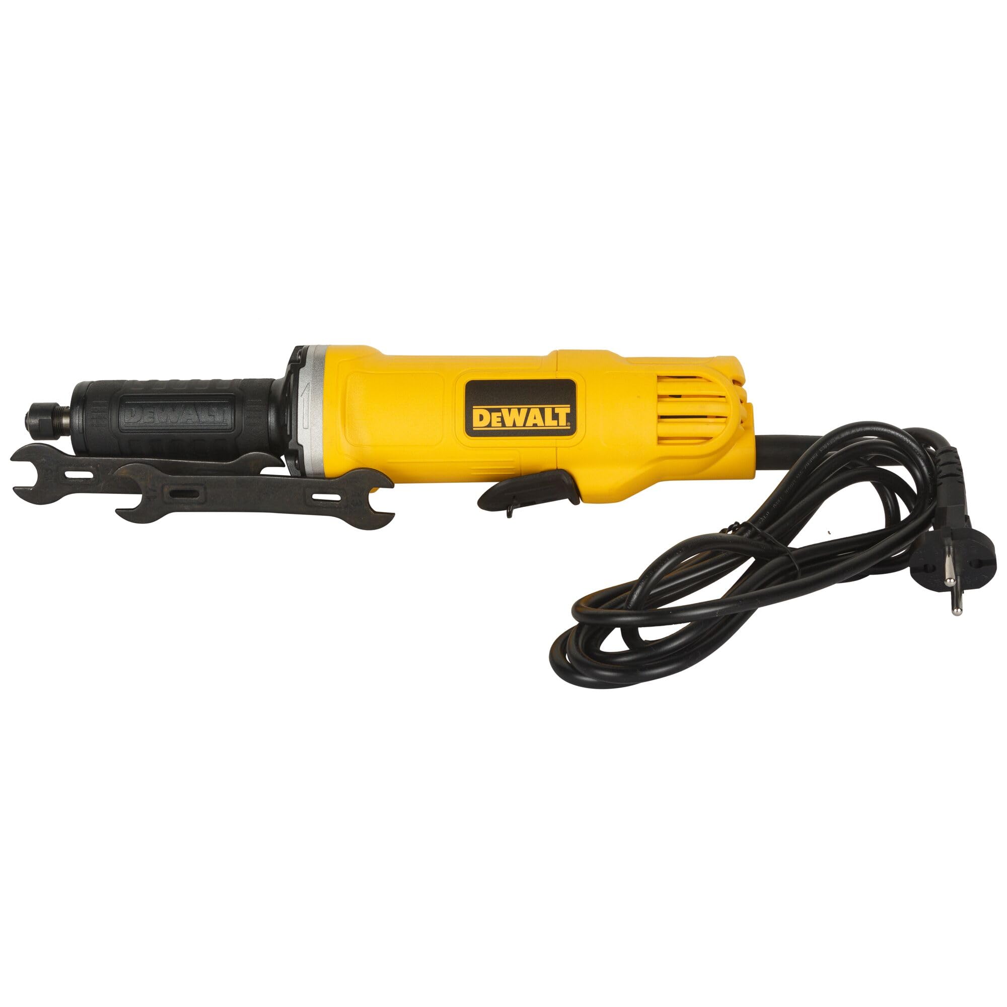Ergonomic grip and lock-on paddle for comfortable control.