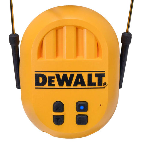 DEWALT DPG17 integrated microphone enables hands-free calls during work.
