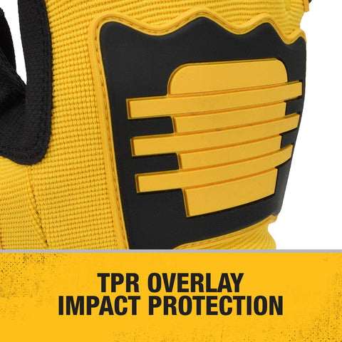 DEWALT DPG781 padded palm provides comfort during vibration tasks.