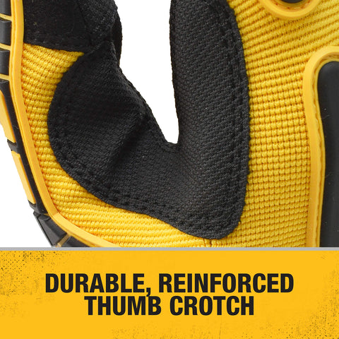 DEWALT DPG781 secure wrist closure provides a snug, adjustable fit.