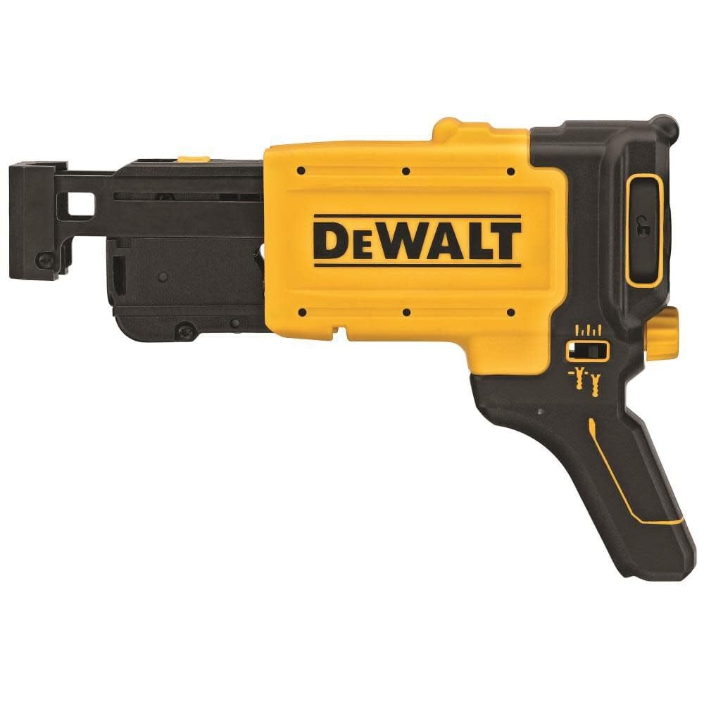 DEWALT attachment featuring tool-free spring removal for easy cleaning