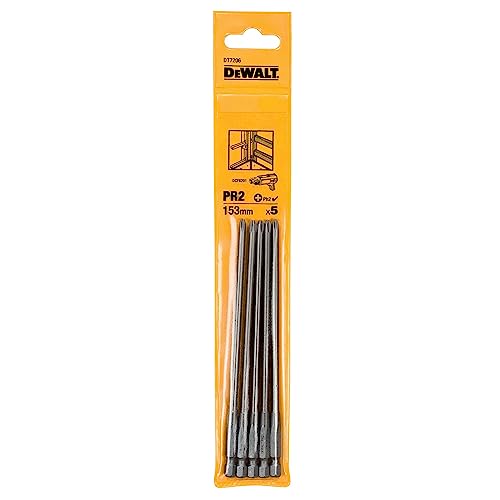 DEWALT DT7206-QZ 5-piece bits in use, delivering reliable performance on gypsum boards.