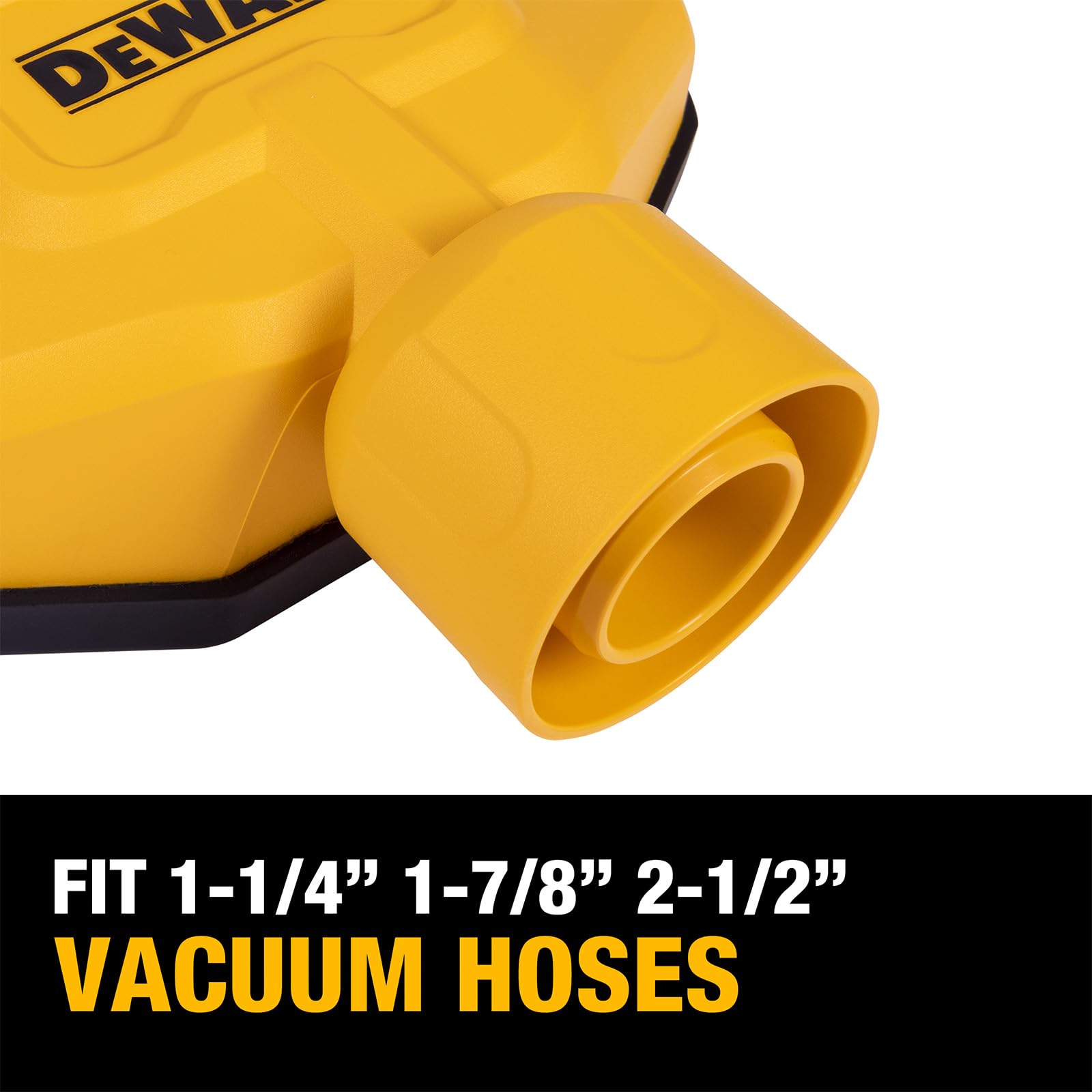 DEWALT dust collector comes as a single-pack accessory for wet/dry vacs.