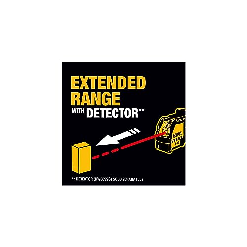 DEWALT DW088K line laser supports cabinet alignment and tile layouts.