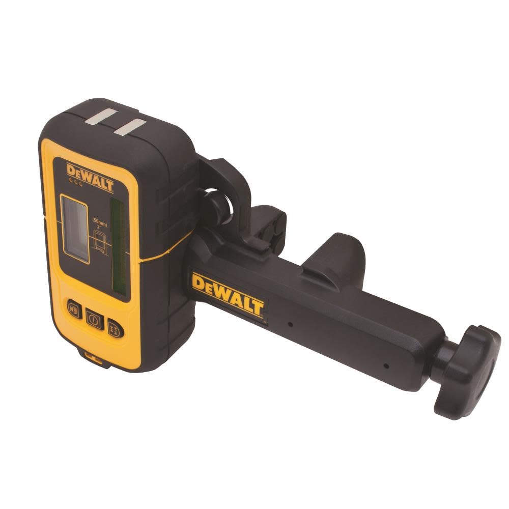 DEWALT DW0892G backlit display improves readability in bright rooms