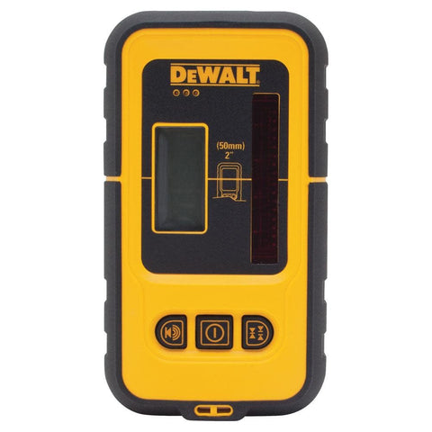 DEWALT DW0892G green laser line detector overview with clear beam reference