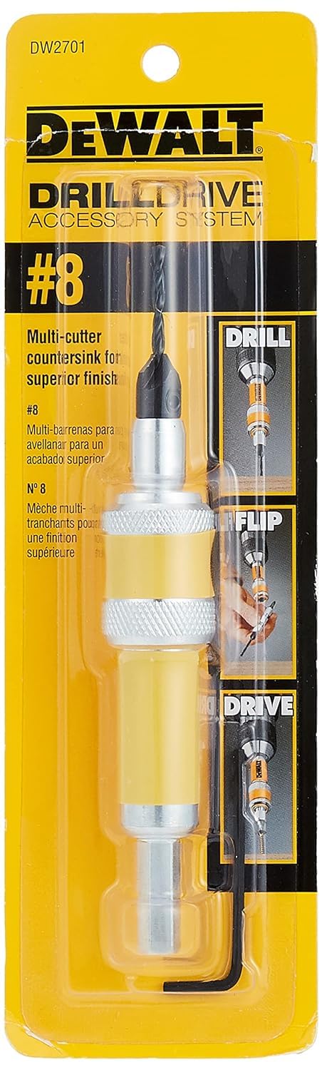 DEWALT DW2701 flip drive unit with integrated design for fast transitions