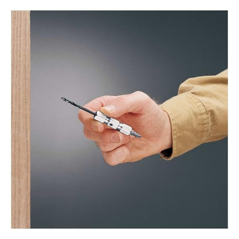 DEWALT DW2701 quick-change mechanism enables one-step loading
