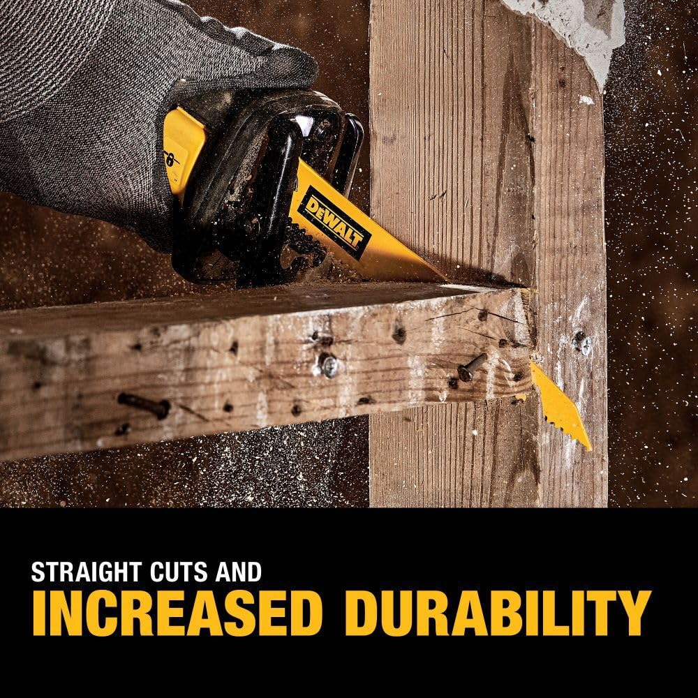 DEWALT DW4892 woodcutting blades, six-inch, ready for clean wood cuts.