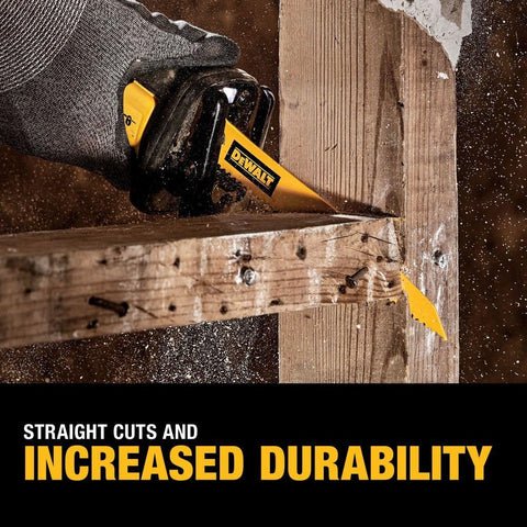 DEWALT DW4892 woodcutting blades, six-inch, ready for clean wood cuts.