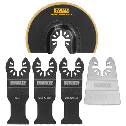DEWALT DWA4258 plungepoint blade close-up for precise plunge cuts.