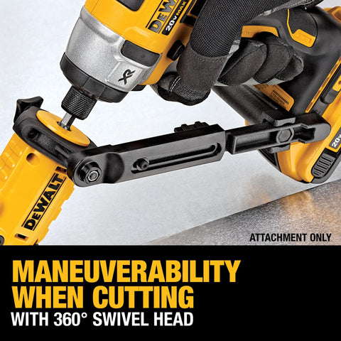 DEWALT DWASHRIR handles duct material and similar sheets efficiently.