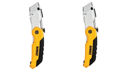 DEWALT DWHT10035L folded retractable knife for compact storage and one-handed use