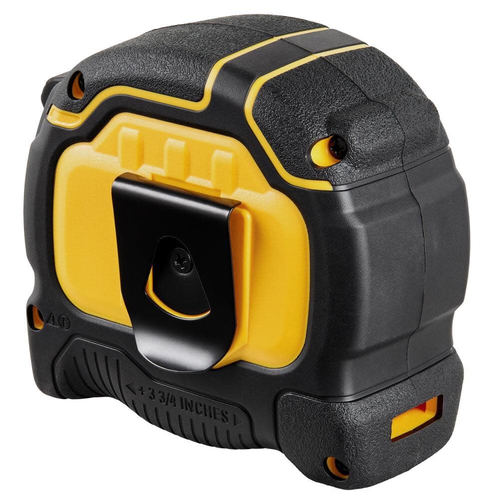 DEWALT ToughSeries 35ft tape measure double-sided blade for flexible reading