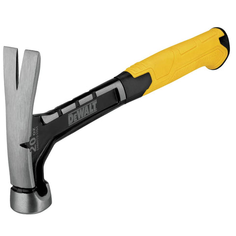 DEWALT DWHT51054 rip claw demonstrates nail removal capability in action