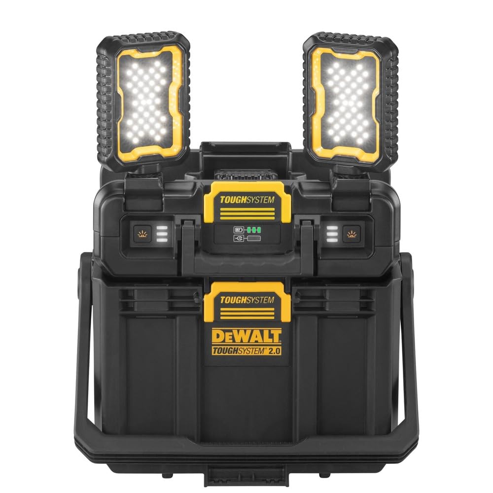 DEWALT DWST08060 Light Box side view, rugged on-site storage for easy transport
