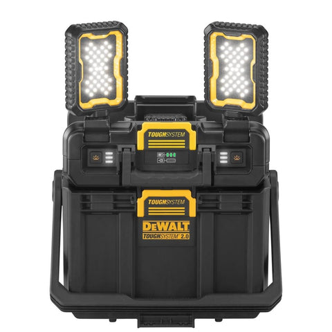 DEWALT DWST08060 Light Box side view, rugged on-site storage for easy transport