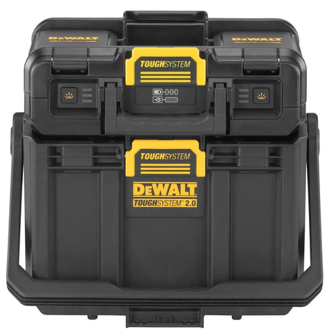 DEWALT DWST08060 Light Box stackable design with TOUGHSYSTEM 2.0 compatibility