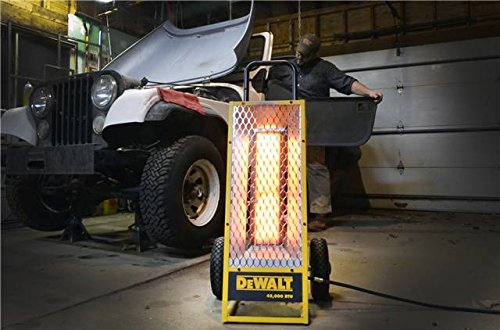 DeWALT DXH45LP portable frame with folding handles for easy transport.