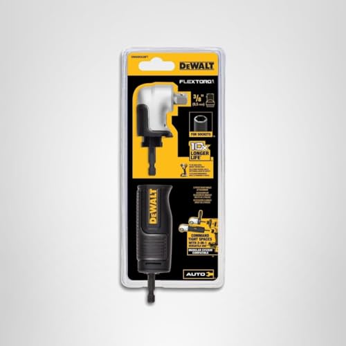 DEWALT FLEXTORQ enables efficient fastening in cramped layouts.