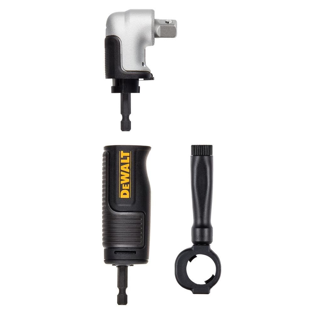 DEWALT FLEXTORQ 38 drive enables adapters-free work in compact areas.