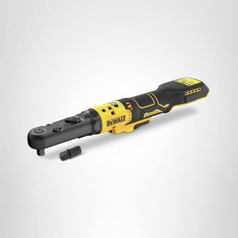 DEWALT glass-filled nylon housing protects the tool in harsh job-site conditions.