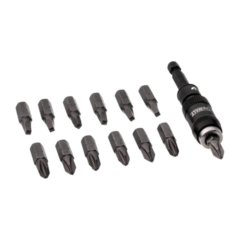 DEWALT Pivot Holder features hardened core for extra-strength bits and longevity.