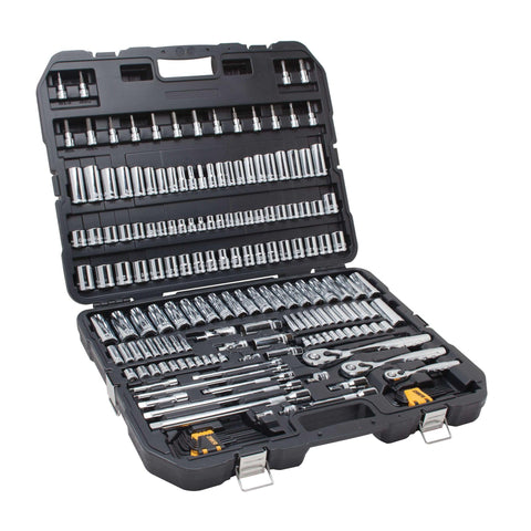 DEWALT hex and torx sockets cover multiple fastener types for electronics and automotive work.