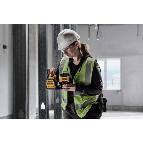 DEWALT laser level accessories demonstrating kit versatility
