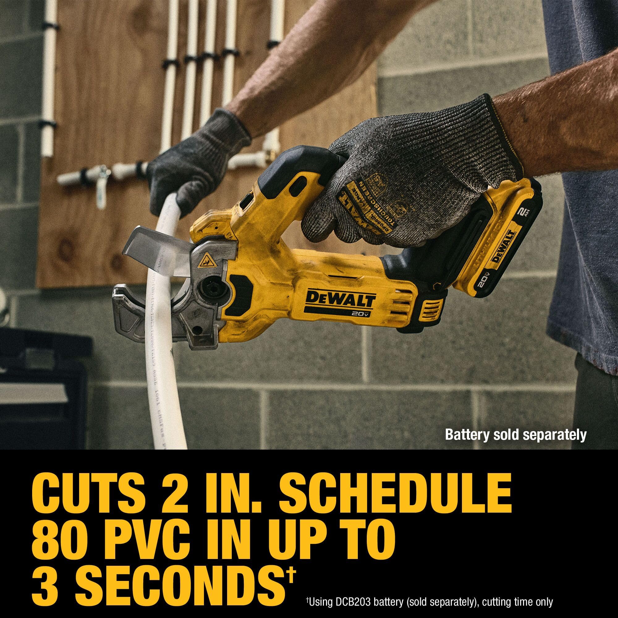 LED onboard illuminates the cutting area for precise cuts.