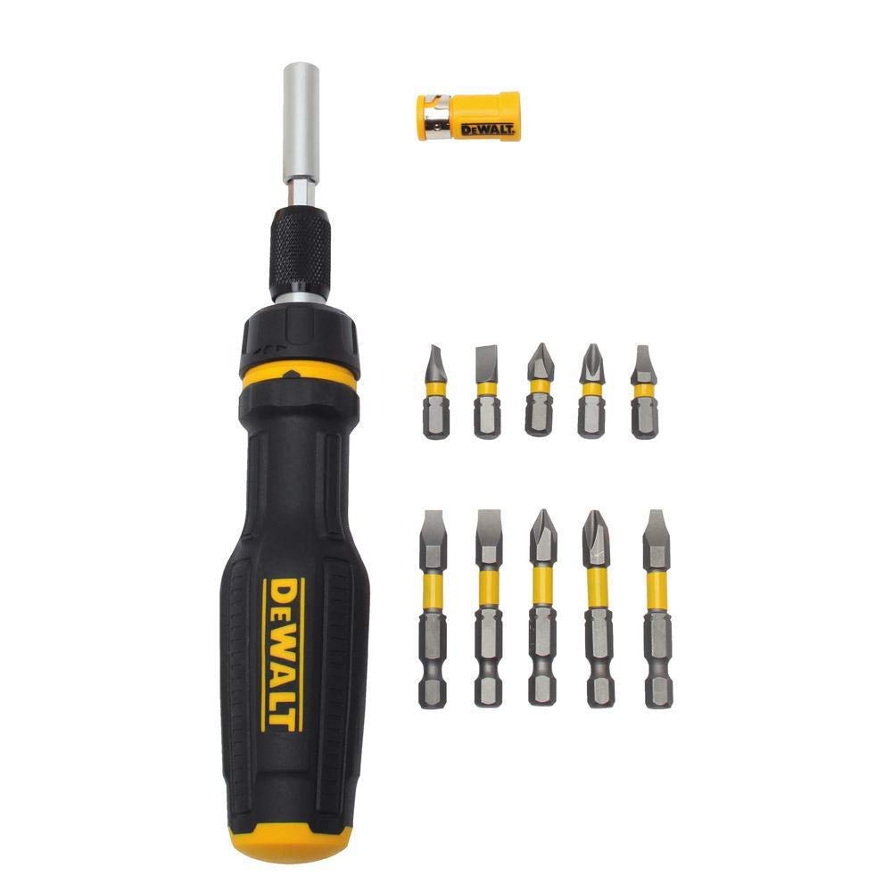 DEWALT MAX FIT TR Multi-Bit SD tip variety supports versatile screw driving.