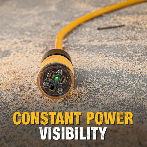 DEWALT nickel-coated contacts resist heat and corrosion in harsh environments.