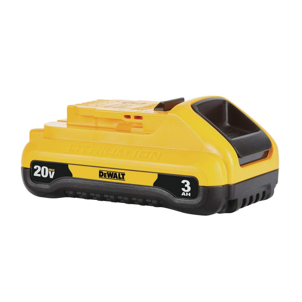 No memory and low self-discharge feature on the DEWALT battery