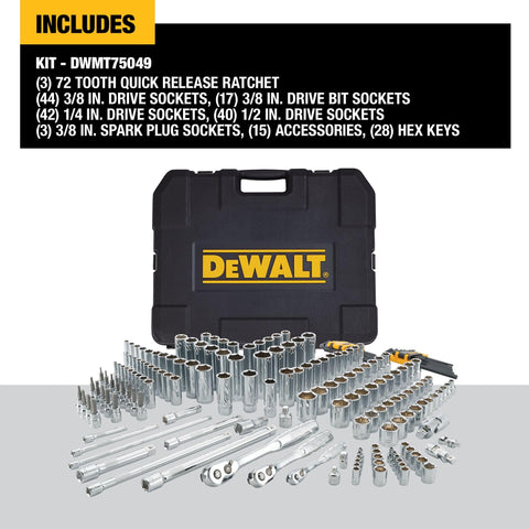 DEWALT pear head ratchets provide smooth turning for fast, precise fastener work.